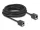 Delock Hálózat bővítő kábel RJ45 anya - RJ45 anya Cat.6A S/FTP 7,5 m fekete (DL-90334)
