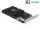 Delock PCI Express x8 / x16 kártya - 4 x belső NVMe M.2 M-kulcs M-kulcs (DL-90409)