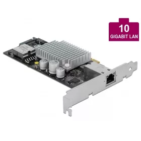   Delock PCI Express kártya 1 x 10GBase-T LAN PoE+ RJ45-re (DL-90434)