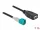 Delock Kábel HSD Z apa - A-típusú USB 2.0 anya 1 m (DL-90487)