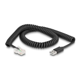   Delock RJ50 USB 2.0 A-típusú vonalkód olvasó kábel 2 m (DL-90601)