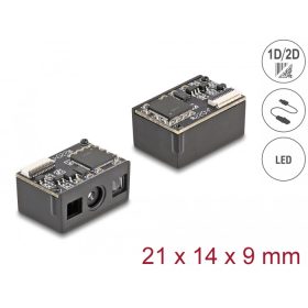   Delock Vonalkód olvasó modul 1D és 2D - német típus (DL-90603)