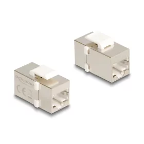   Delock Keystone modul, RJ45-aljzat - RJ45-aljzat, Cat.6 FTP (DL-90637)