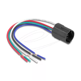   Delock Foglalat 16 mm-es 5 tűs Nyomó Gomb vagy Kapcsoló (DL-90793)