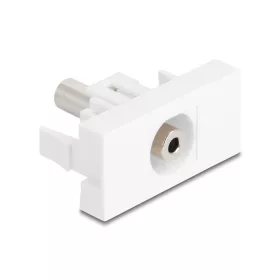   Delock Easy 45 Modul sztereo jack anya 3,5 mm 3 tűs - Sztereo jack anya 3,5 mm 3 tűs fehér (DL-90848)