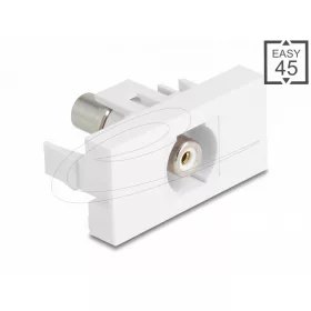   Delock Easy 45 modul RCA anya RCA anya fehér/fehér (DL-90858)