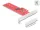 Delock PCI Express 5.0 x4 Kártya - 1 x belső NVMe M.2 aljzattal, M nyílással - alacsony profilú formatényező (DL-90889)