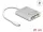 Delock USB Type-C  kártyaolvasó Compact Flash, SD vagy Micro SD memóriakártyákhoz (DL-91005)