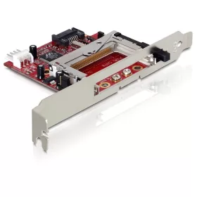   Delock SATA 31 -os kártyaolvasó Compact Flash I/II és IBM Micro Drive típusokhoz (DL-91635)