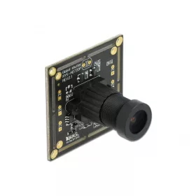   Delock USB 2.0 kamera modul globális zárral fekete / fehér 0,92 megapixeles, 32 -os fókusz (DL-96397)