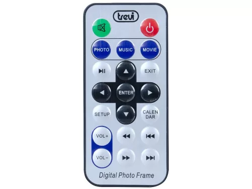 Trevi DPL 2210 – Digitális Képkeret 7" LED kijelzővel, SD/USB bemenettel fotó, videó és zenelejátszással fehér színben