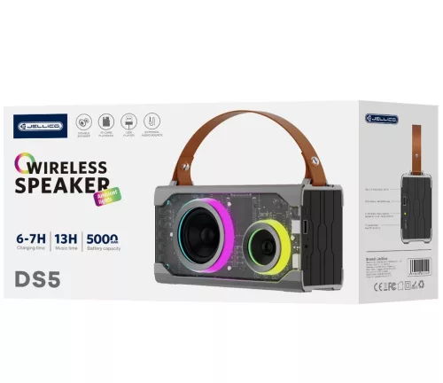 JELLICO bluetooth hangszóró DS5 szürke