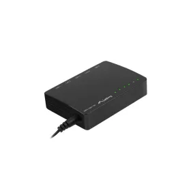   LANBERG DSP2-1005-12V 5X 1GB/S NEM KEZELT GIGABIT ETHERNET ASZTALI KAPCSOLÓ 12V