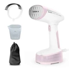   Tefal Access Steam Pocket DT3050E1 Ruhagőzölő, 1300W, 20 g/perc gőzlöket, Automatikus kikapcsolás, Fehér/Rózsaszín