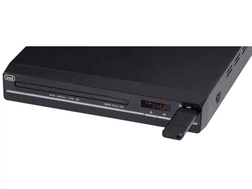 Trevi DVMI 3580 Kompakt DVD lejátszó Full HD minőségben 1080P, USB és HDMI csatlakozással