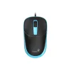 GENIUS DX-123 vezetékes optikai egér, 1200 dpi, 3 gomb, kék