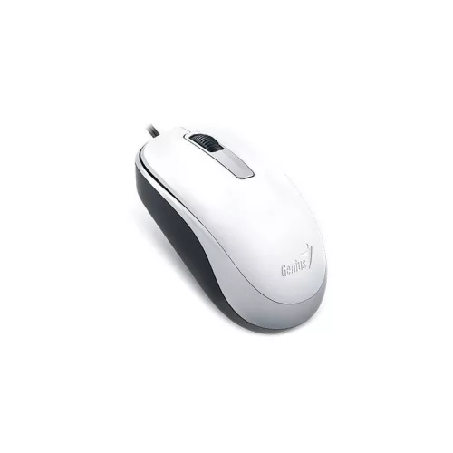 Genius DX-125 fehér vezetékes optikai egér