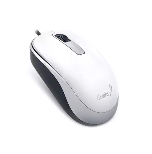 Genius DX-125 fehér vezetékes optikai egér