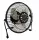 Esperanza Yugo asztali USB ventilátor, fekete