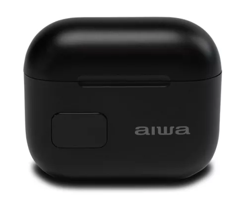 Aiwa EBTW-100BK Prémium Japán vezeték nélküli fülhallgató akár 12 óra zenehallgatás fekete színben