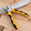 Deli Tools EDL2007 kombinált fogó 7" (sárga)