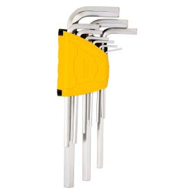   Deli Tools EDL3590 imbuszkulcs L alakú imbuszkulcs-készlet Metrikus 9 dB