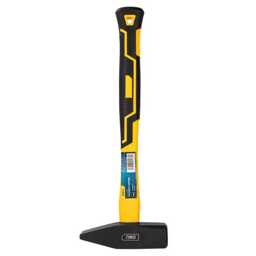 Deli Tools EDL442005 Lakatos kalapács üvegszálas nyéllel - 0,500 g, sárga