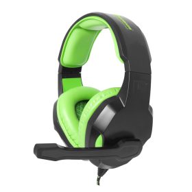 Esperanza Cobra sztereo Gamer headset, fekete-zöld