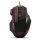 Esperanza MX201 Wolf USB Gamer egér, fekete-piros