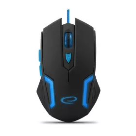 Esperanza MX205 Fighter USB Gamer egér, fekete-kék