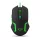 Esperanza MX205 Fighter USB Gamer egér, fekete-zöld