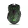 Esperanza Galaxy USB Type-C vezetékes 6D Gamer egér, fekete-zöld