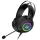 Dareu EH416S RGB gamer fejhallgató, fekete