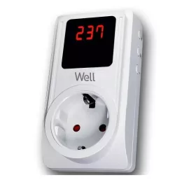   Well ELAD-SH-PROT/VSD01-WL Digitális kapcsolóóra - visszajelző LED-del - 250V - 16A