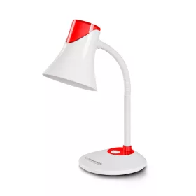 ESPERANZA ASZTALI LÁMPA E27 POLARIS PIROS