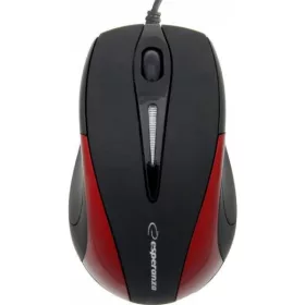   ESPERANZA SIRIUS 3D VEZETÉKES OPTIKAI EGÉR USB FEKETE/PIROS