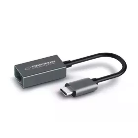   ESPERANZA GIGABITES ETHERNET 1000 MBPS ADAPTER USB C-RJ45 ENA102