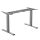 Logilink Elektromosan állítható asztalkeret, 3-szoros teleszkópos lábak, 2 motor, szürke (EO0051G)