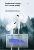 JELLICO vezetékes fülhallgató EP3A USB-C mikrofonnal 1.2M fehér, EP3A-USBC