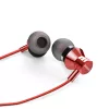 Aiwa ESTM-50RD Kompakt Stílus és Kivételes Hangzás Egyetlen Fülhallgatóban, mikrofonnal, piros színben
