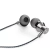 Aiwa ESTM-50SL Kompakt Stílus és Kivételes Hangzás Egyetlen Fülhallgatóban, mikrofonnal, ezüst színben