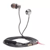 Aiwa ESTM-50SL Kompakt Stílus és Kivételes Hangzás Egyetlen Fülhallgatóban, mikrofonnal, ezüst színben
