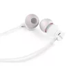Aiwa ESTM-50WT Kompakt Stílus és Kivételes Hangzás Egyetlen Fülhallgatóban, mikrofonnal, fehér színben