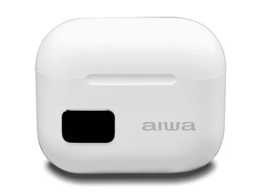 Aiwa ETWS-150WT Bluetooth 5.3 fülhallgató, 16 órás üzemidő, USB-C gyorstöltés. Kiváló hangzás, stílusos kivitel, fehér (ETWS-150WH)