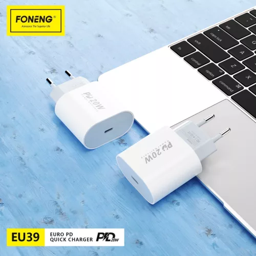 Foneng EU39 USB-C Hálózati töltő (20W)