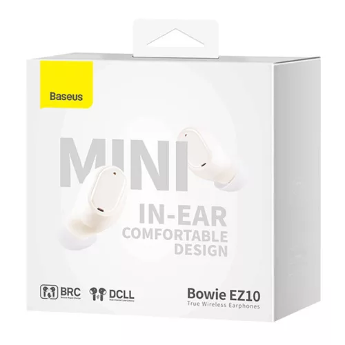 Baseus Bowie EZ10 Wireless Headset - Fehér
