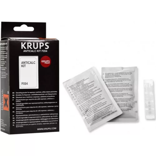 Krups Anticalc Kit F054001 vízkőtelenítő por - 2 × 40 g - Krups kávégépekhez és vízforralókhoz