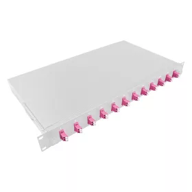   Logilink Optkai kábel elosztó, 19" (ODF) LC-DX 12 P (F12LC4G)