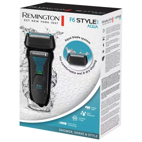 Remington Style Series Aqua F6 rezgőkéses borotva, F6000