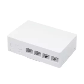   Logilink FTTH Lezáró doboz, 4 port, fehér, DIN-sín tartóval (FB1002)